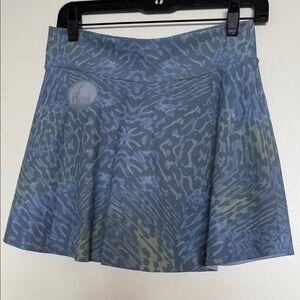 Lacoa Tennis skort Elegant Blue Patterned